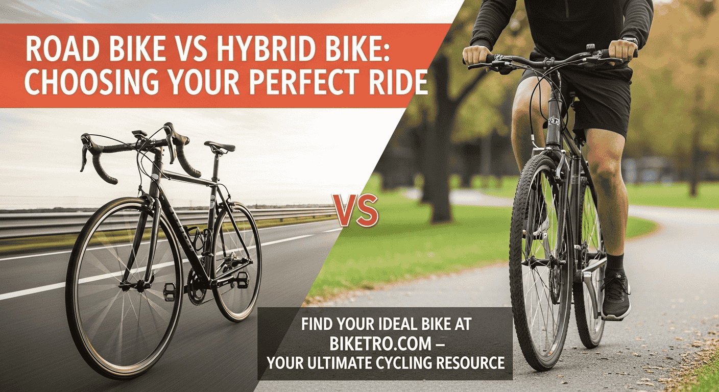 Road Bike Vs Hybrid Bike: Choosing Your Perfect Ride - BikeTro