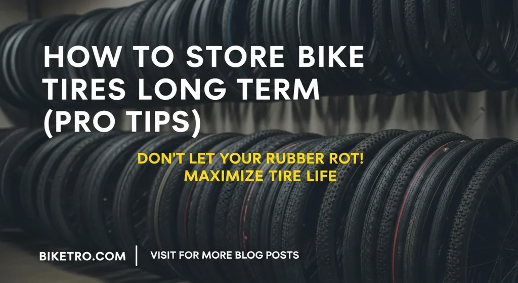 How to Store Bike Tires Long Term (Pro Tips)