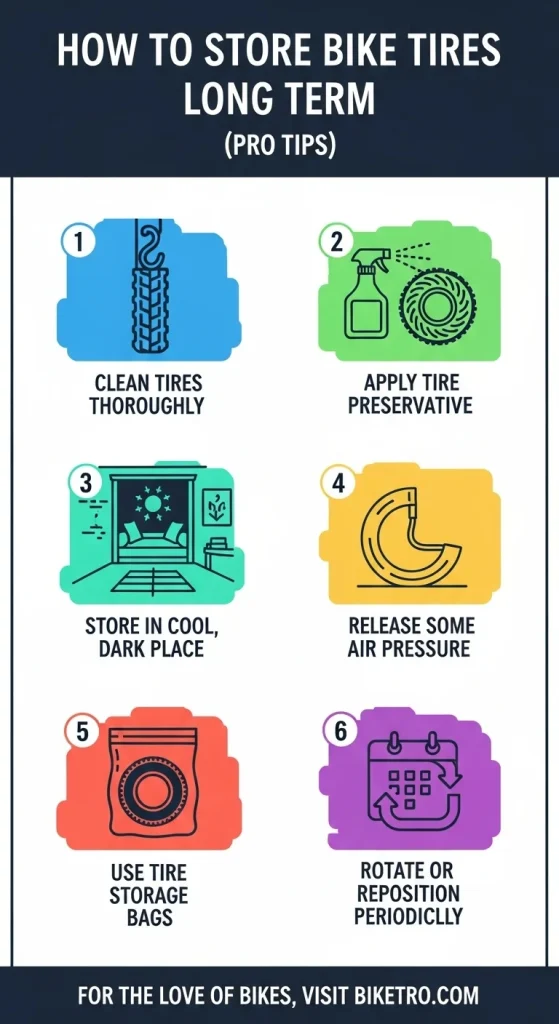 How to Store Bike Tires Long Term (Pro Tips)
