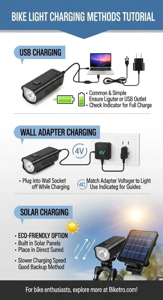 How to Charge a Bike Light: Quick and Easy Steps