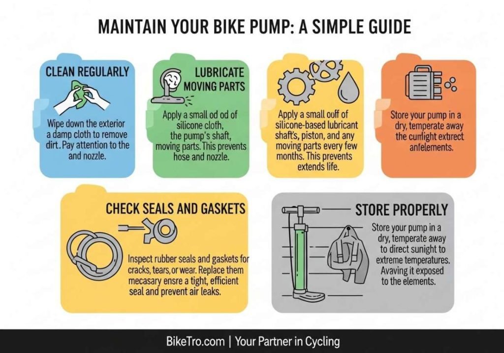 How to Maintain Bike Pump