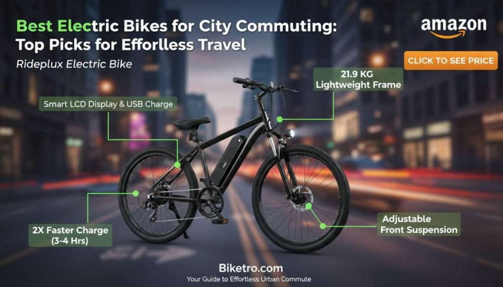  Best Electric Bikes for City Commuting: Top Picks for Effortless Travel