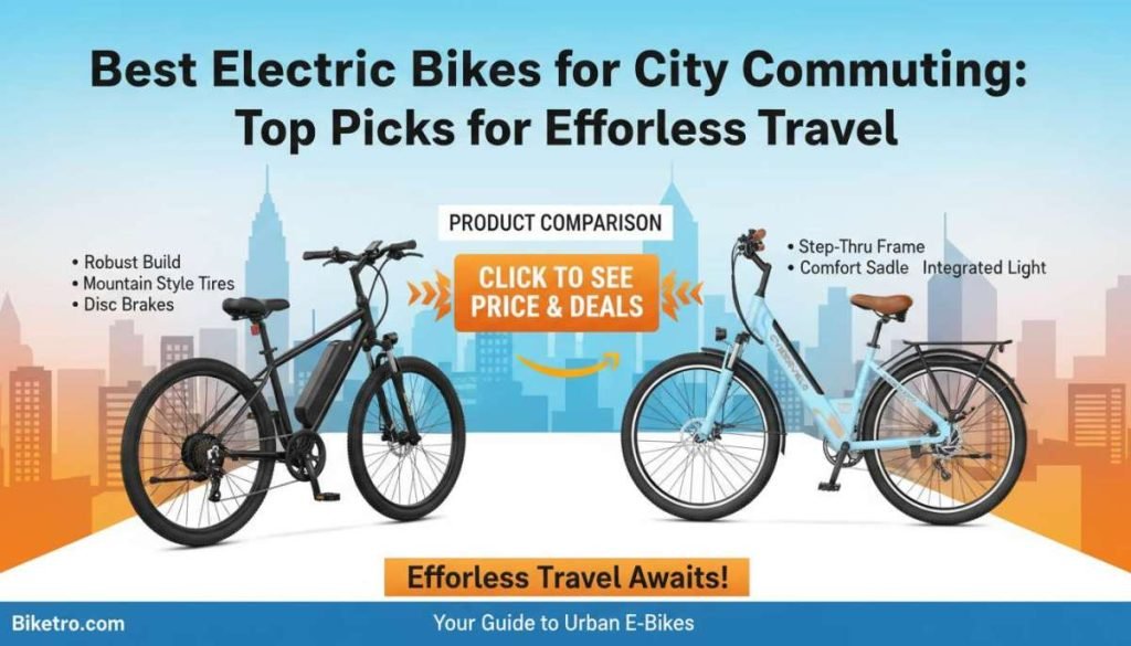 Best Electric Bikes for City Commuting: Top Picks for Effortless Travel
