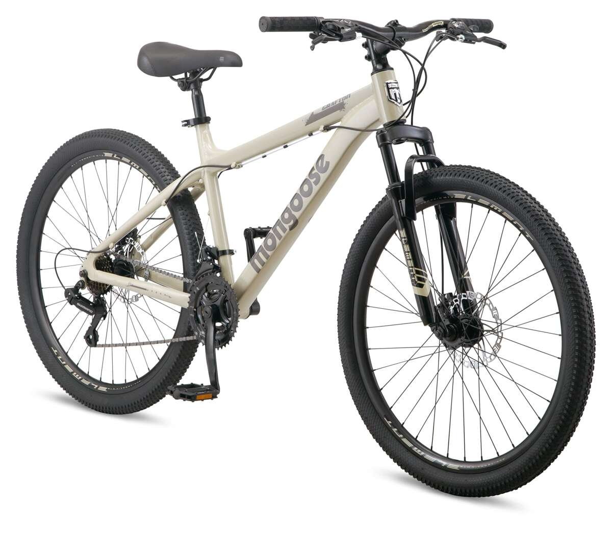 Mongoose Grafton Mountain Bike, 24, 26 or 27.5 Inch Bike, 21 Speed, Aluminum Fra