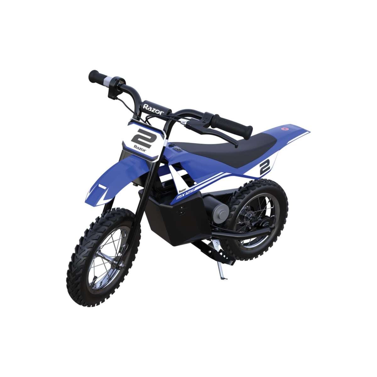 Razor MX125 Dirt Rocket Electric-Powered Bike with Authentic Motocross Geometry,