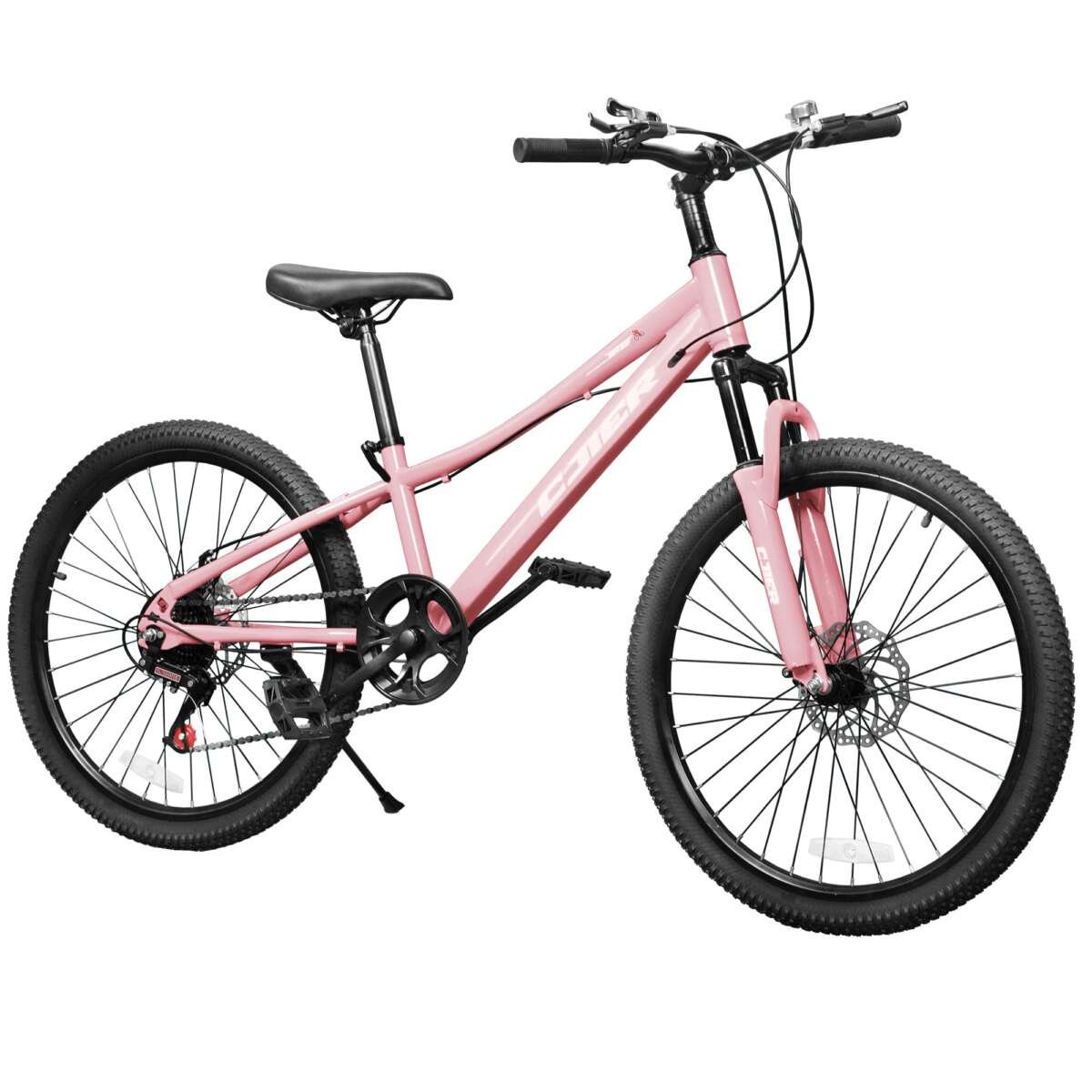Pipleo 20/24 Inch Kids Mountain Bike, Bike 7 Speeds, Bikes for Kids 6-14, Girls 