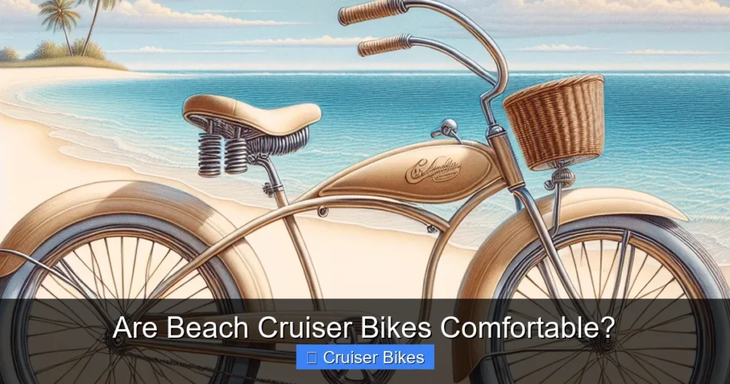 Are Beach Cruiser Bikes Comfortable?