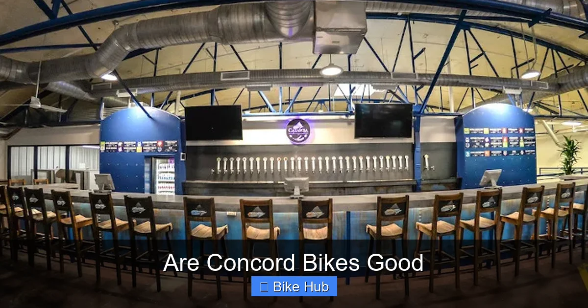Are Concord Bikes Good