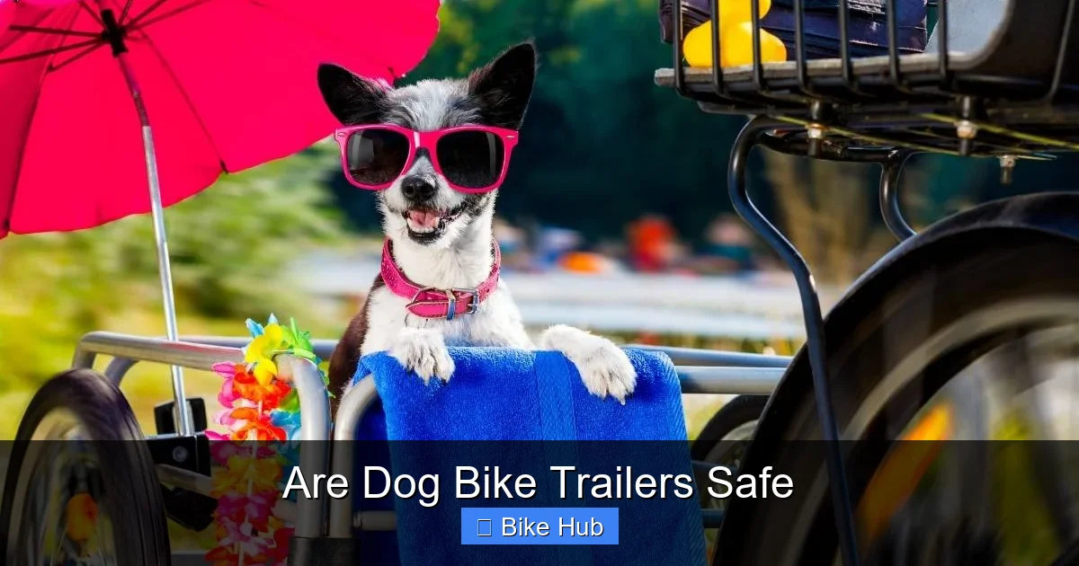 Are Dog Bike Trailers Safe