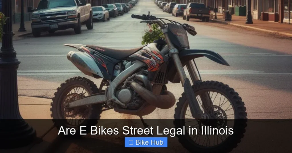 Are E Bikes Street Legal in Illinois
