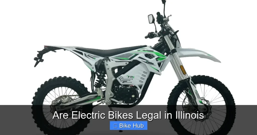 Are Electric Bikes Legal in Illinois