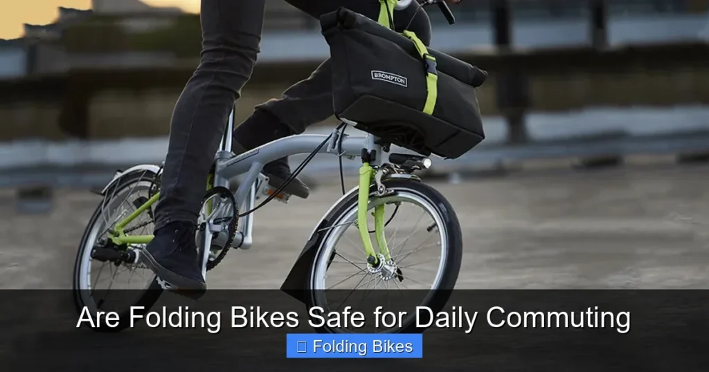 Are Folding Bikes Safe for Daily Commuting