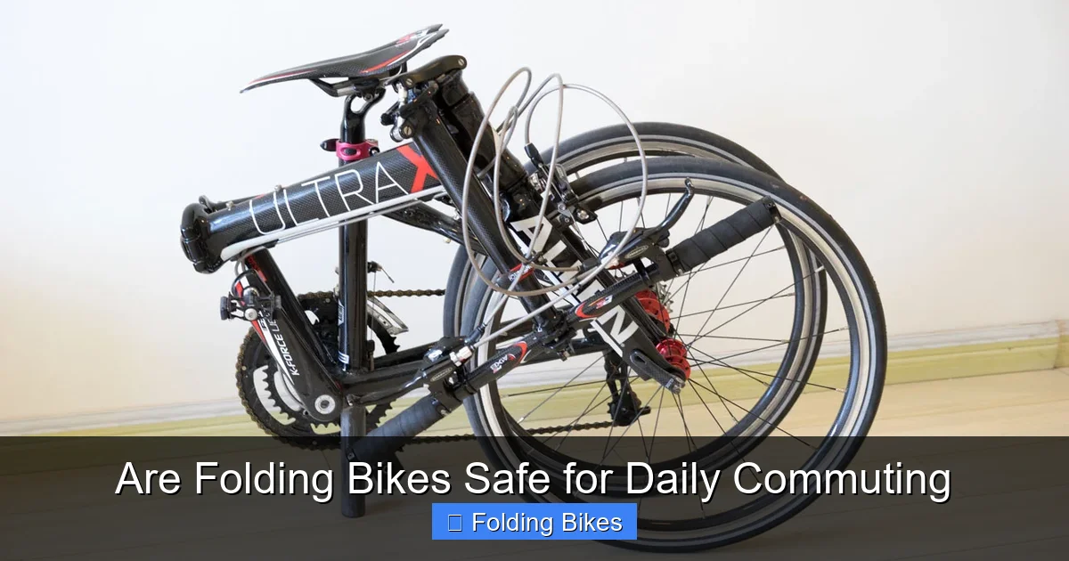 Are Folding Bikes Safe for Daily Commuting