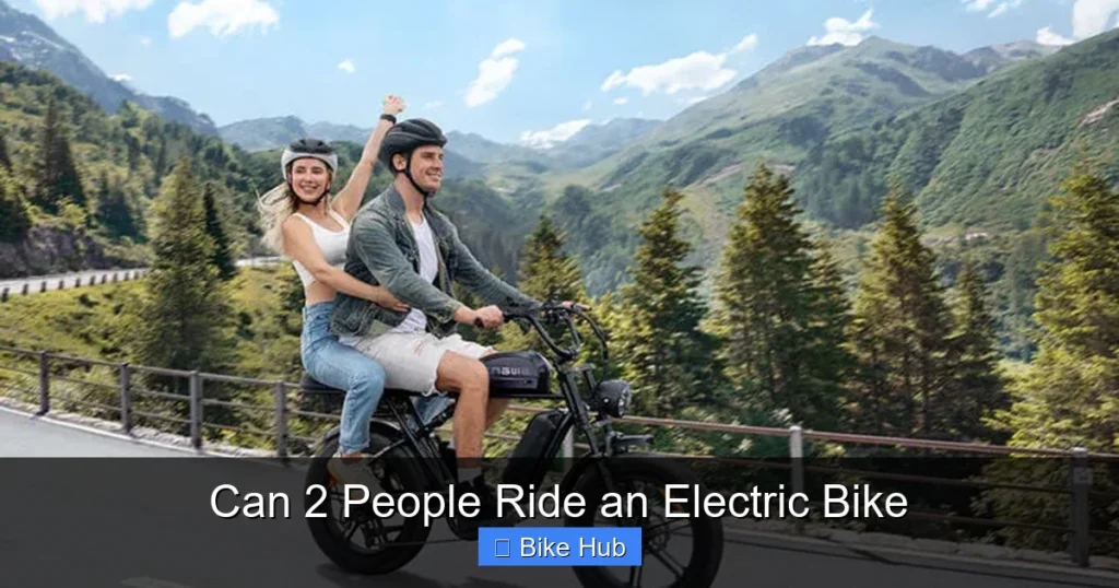 Can 2 People Ride an Electric Bike