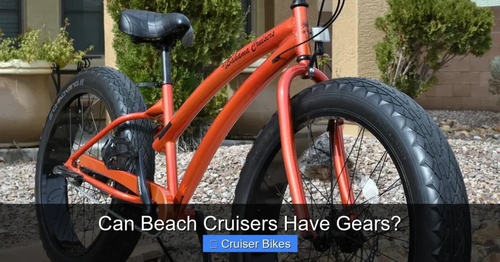 Can Beach Cruisers Have Gears?