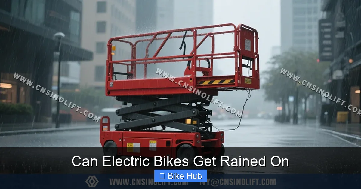 Can Electric Bikes Get Rained On