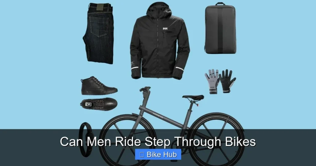 Can Men Ride Step Through Bikes