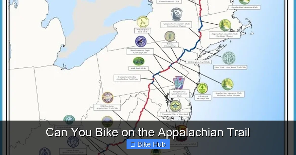 Can You Bike on the Appalachian Trail