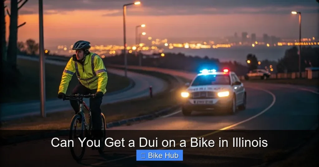 Can You Get a Dui on a Bike in Illinois