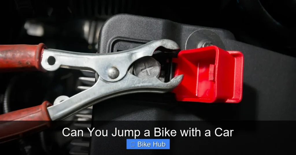 Can You Jump a Bike with a Car