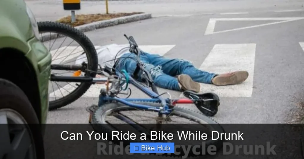 Can You Ride a Bike While Drunk