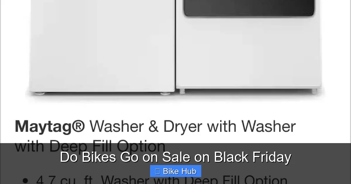 Do Bikes Go on Sale on Black Friday