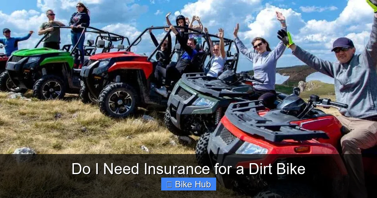 Do I Need Insurance for a Dirt Bike