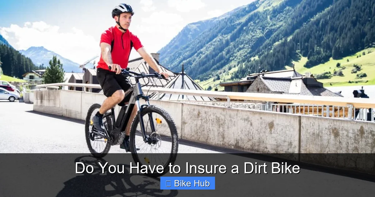 Do You Have to Insure a Dirt Bike