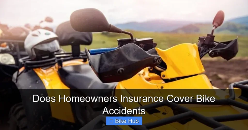 Does Homeowners Insurance Cover Bike Accidents