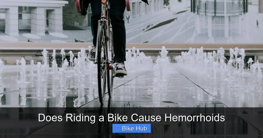 Does Riding a Bike Cause Hemorrhoids