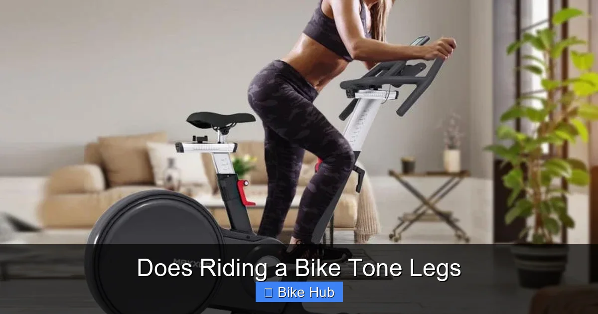Does Riding a Bike Tone Legs