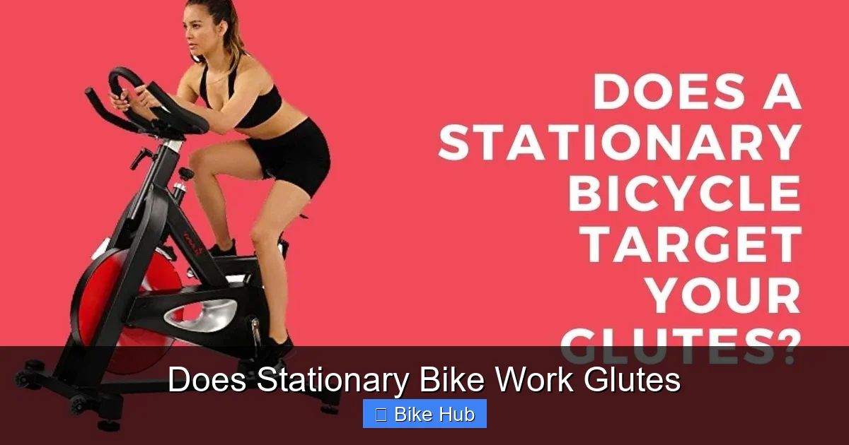 Does Stationary Bike Work Glutes