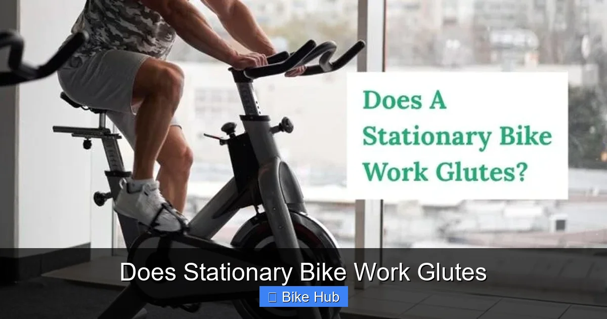 Does Stationary Bike Work Glutes