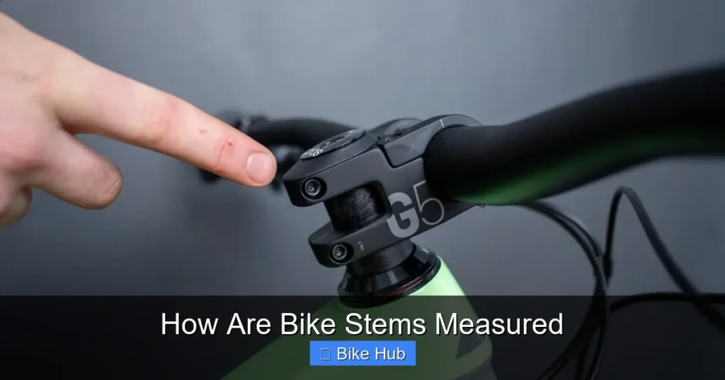 How Are Bike Stems Measured