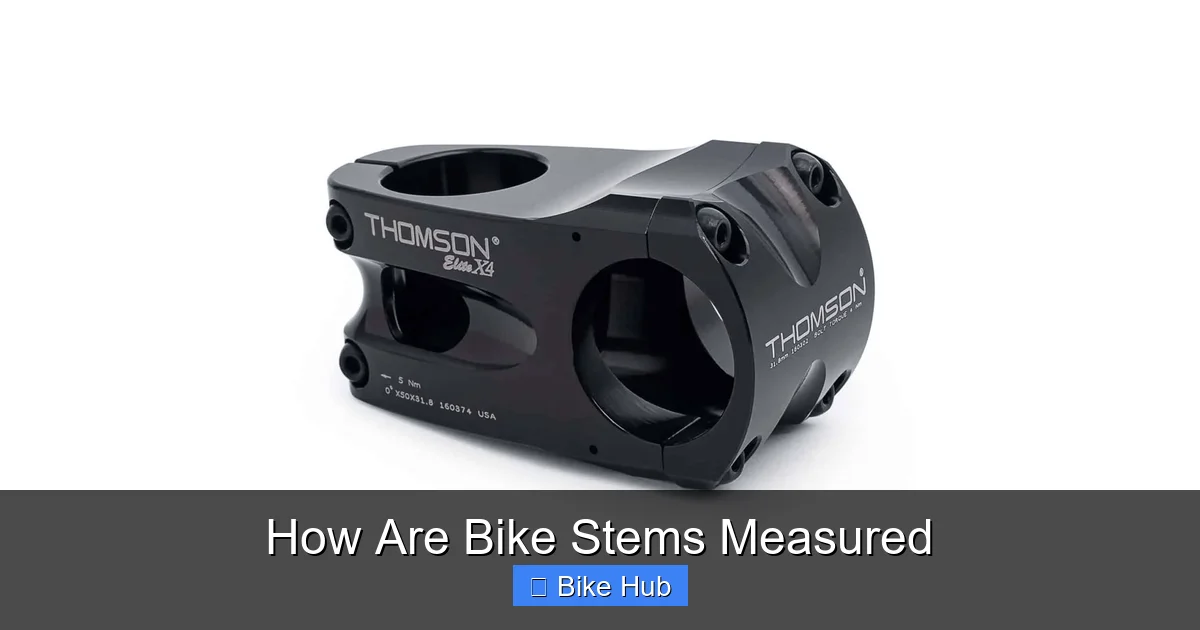 How Are Bike Stems Measured