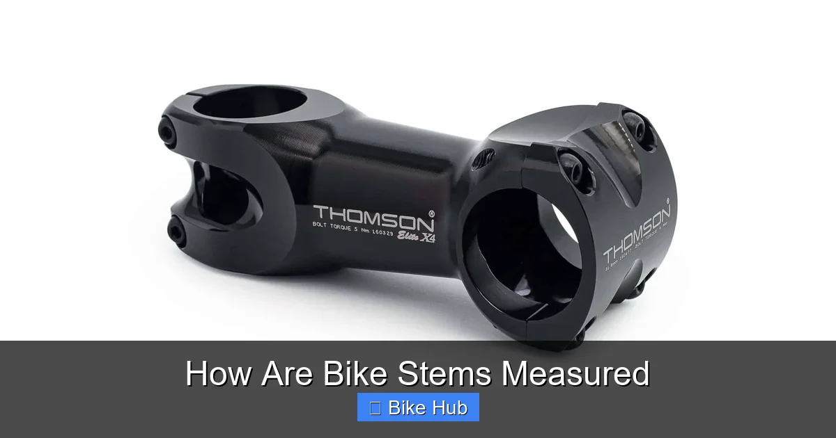 How Are Bike Stems Measured