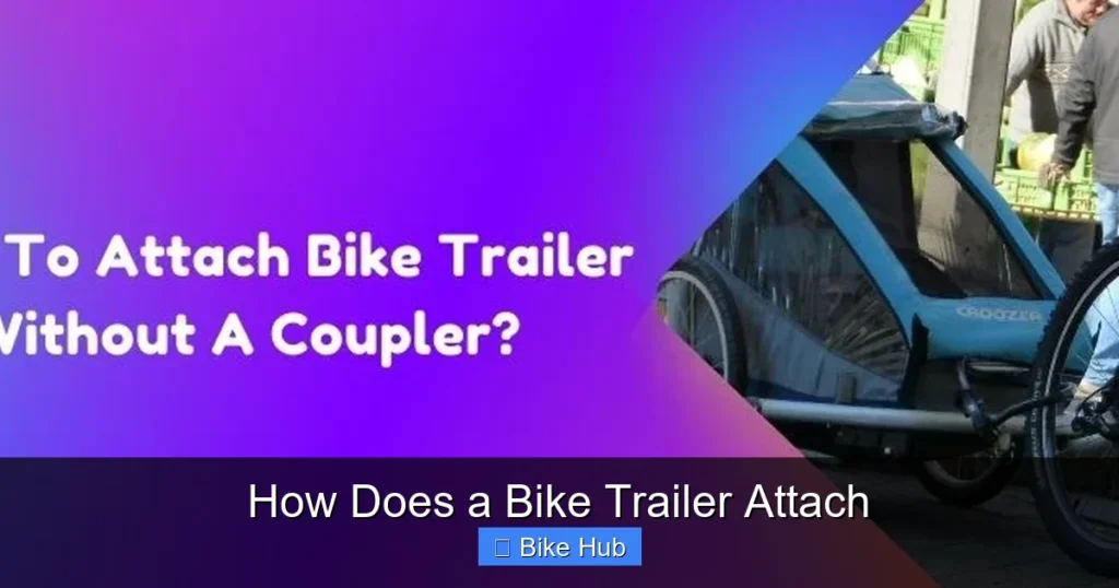 How Does a Bike Trailer Attach