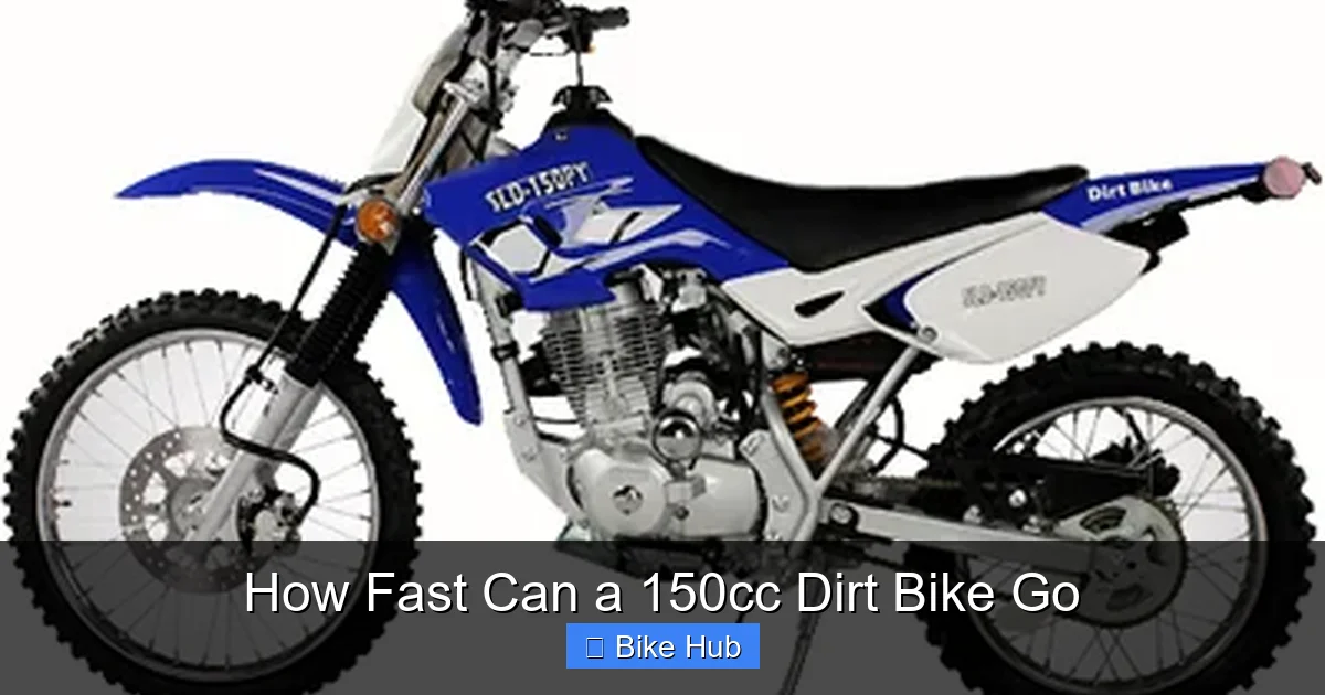 How Fast Can a 150cc Dirt Bike Go