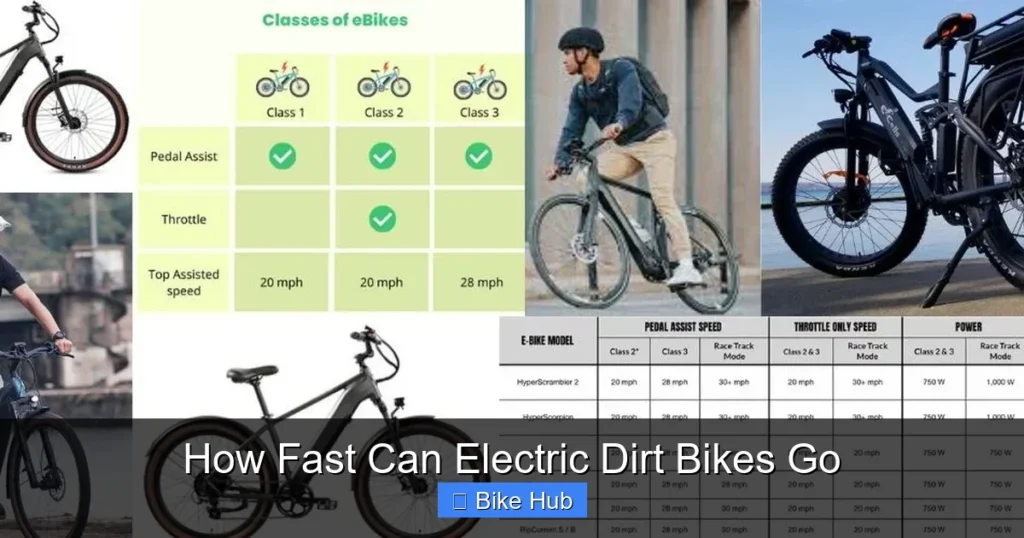 How Fast Can Electric Dirt Bikes Go