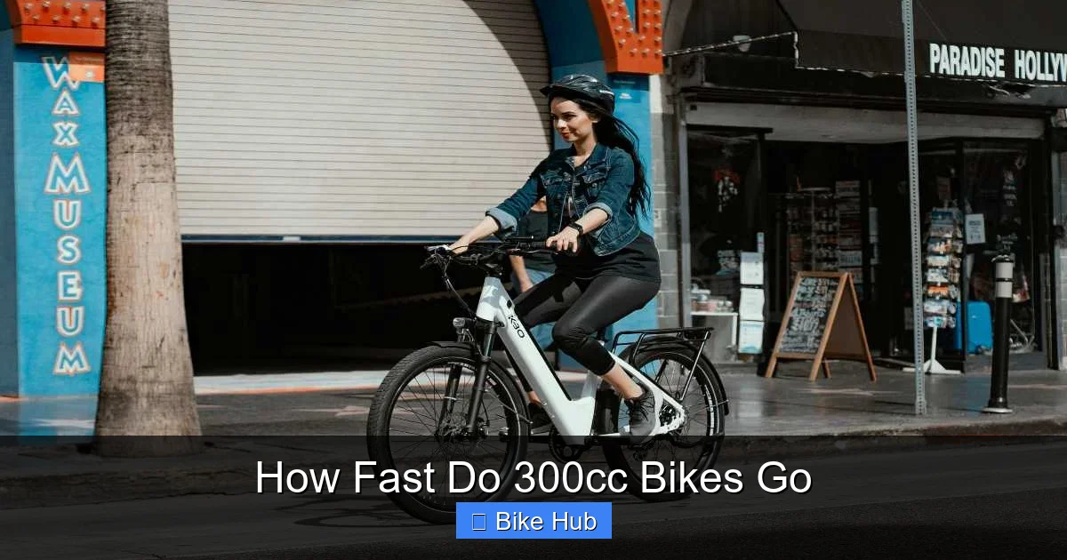 How Fast Do 300cc Bikes Go