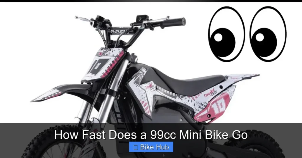 How Fast Does a 99cc Mini Bike Go
