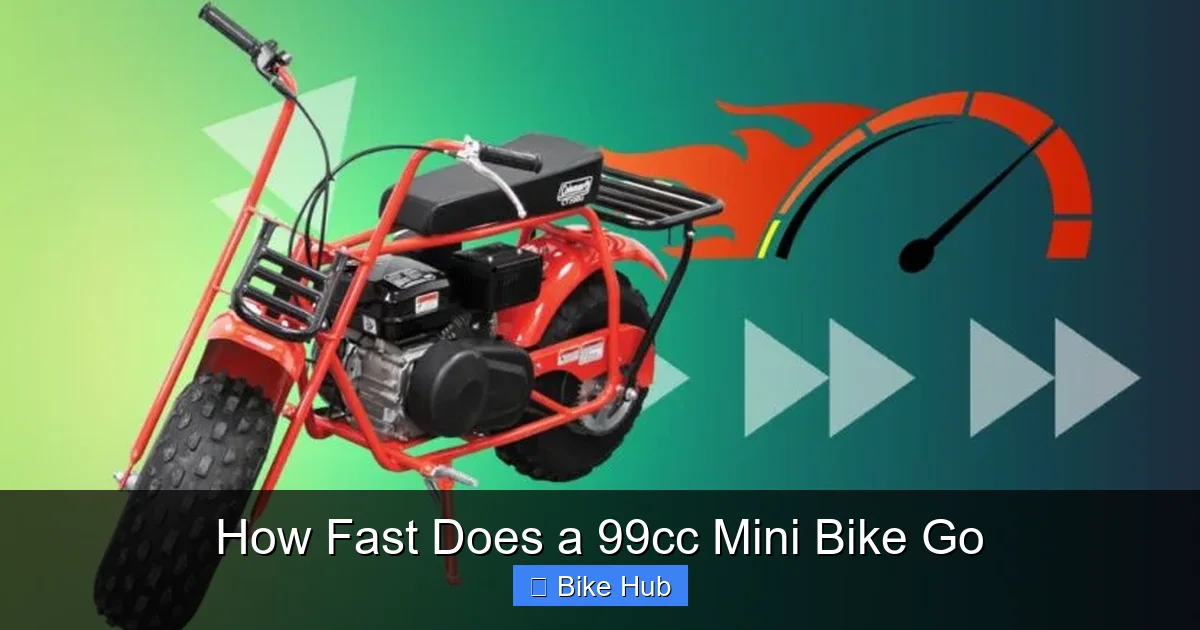 How Fast Does a 99cc Mini Bike Go