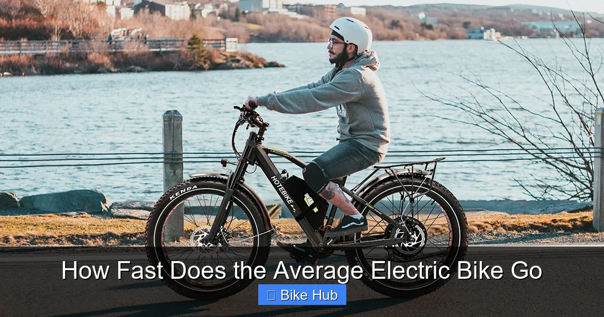 How Fast Does the Average Electric Bike Go