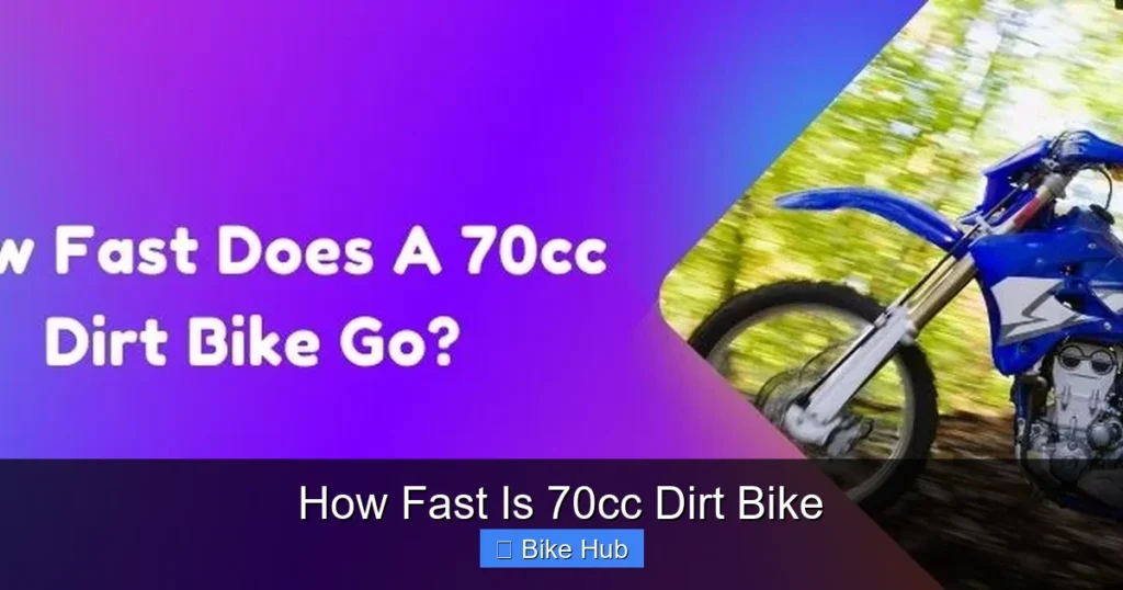 How Fast Is 70cc Dirt Bike