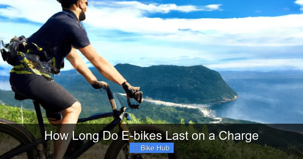 How Long Do E-bikes Last on a Charge
