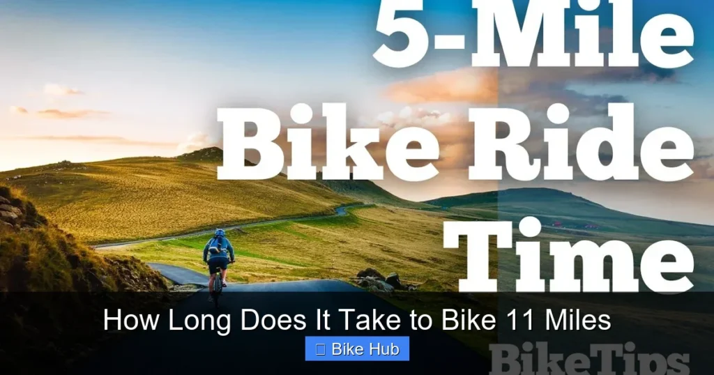 How Long Does It Take to Bike 11 Miles