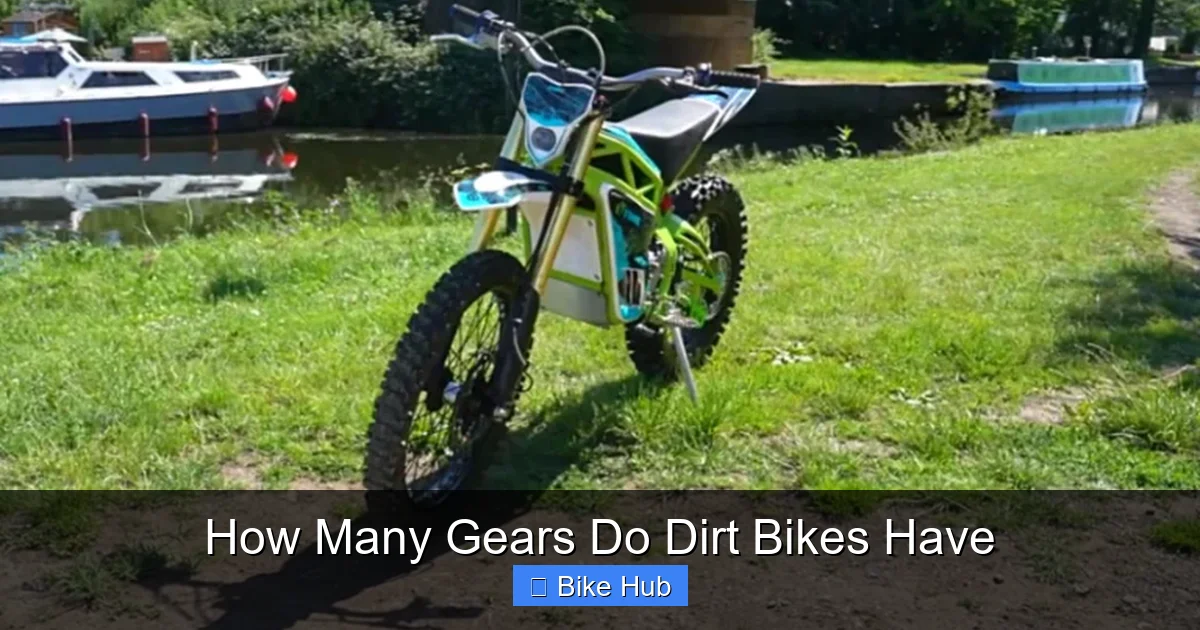How Many Gears Do Dirt Bikes Have