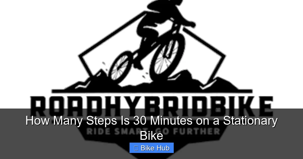 How Many Steps Is 30 Minutes on a Stationary Bike