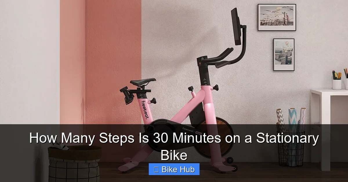 How Many Steps Is 30 Minutes on a Stationary Bike