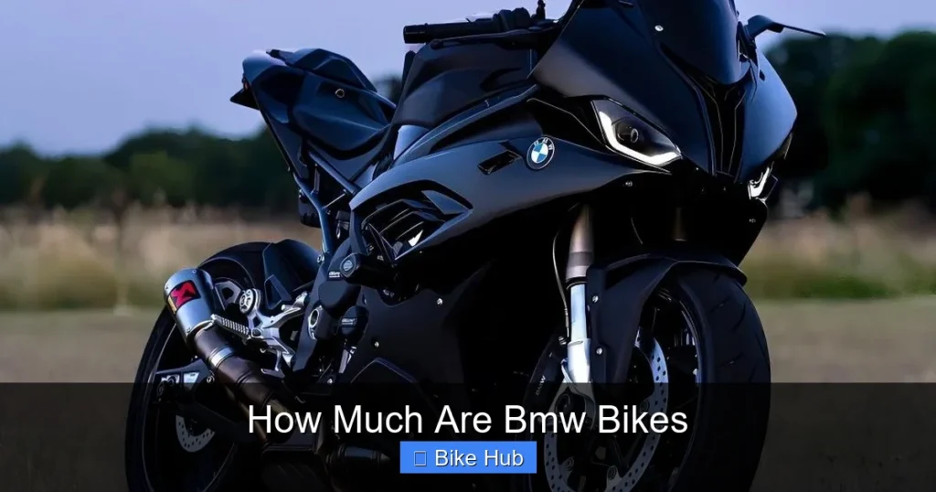 How Much Are Bmw Bikes
